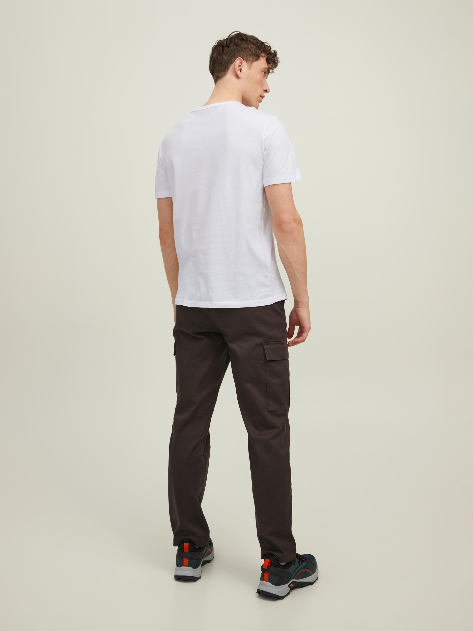 Jack Jones Erkek T-Shirt 12210868 White