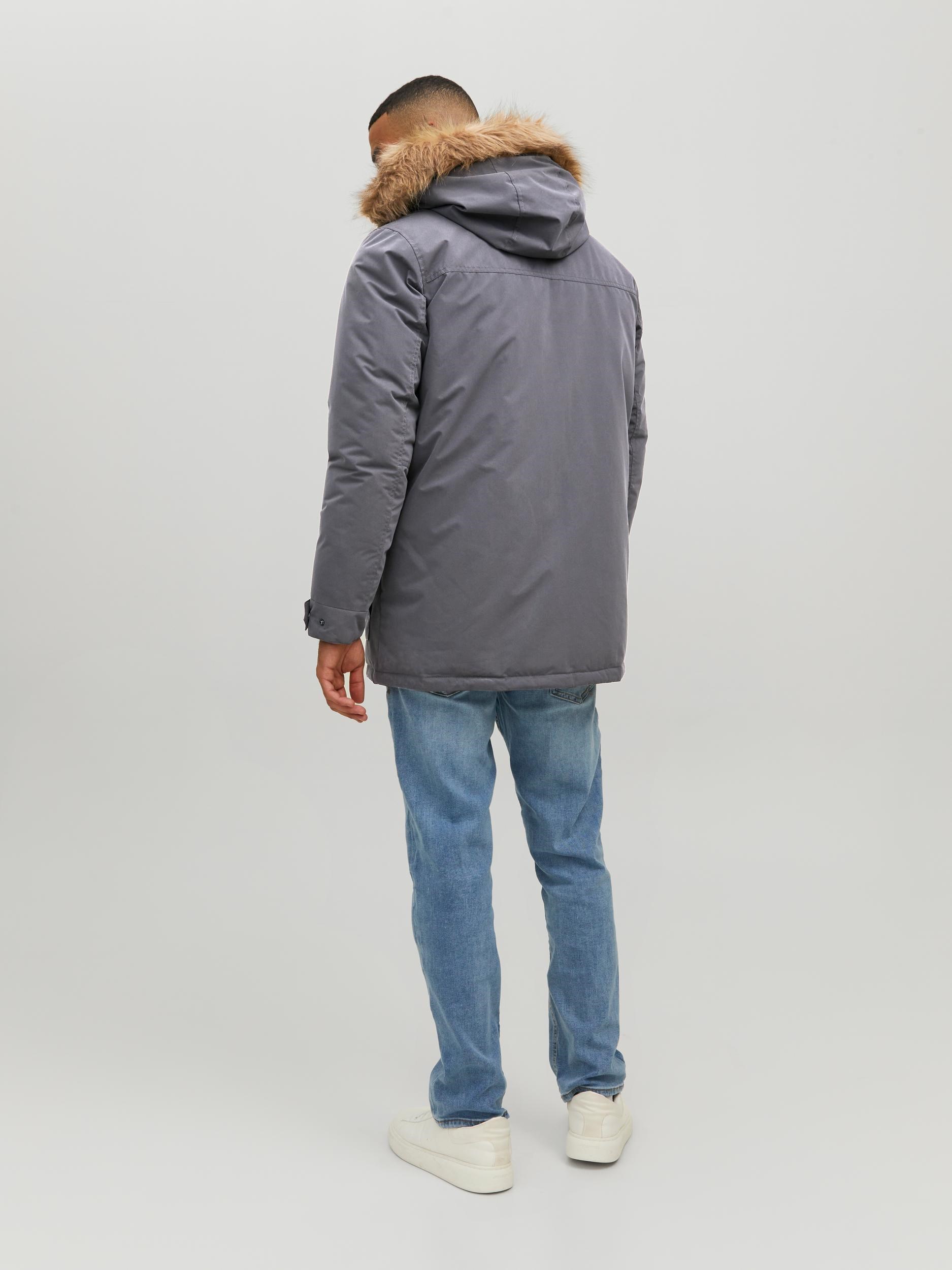 Jack Jones Erkek Ceket 12211948 Asphalt