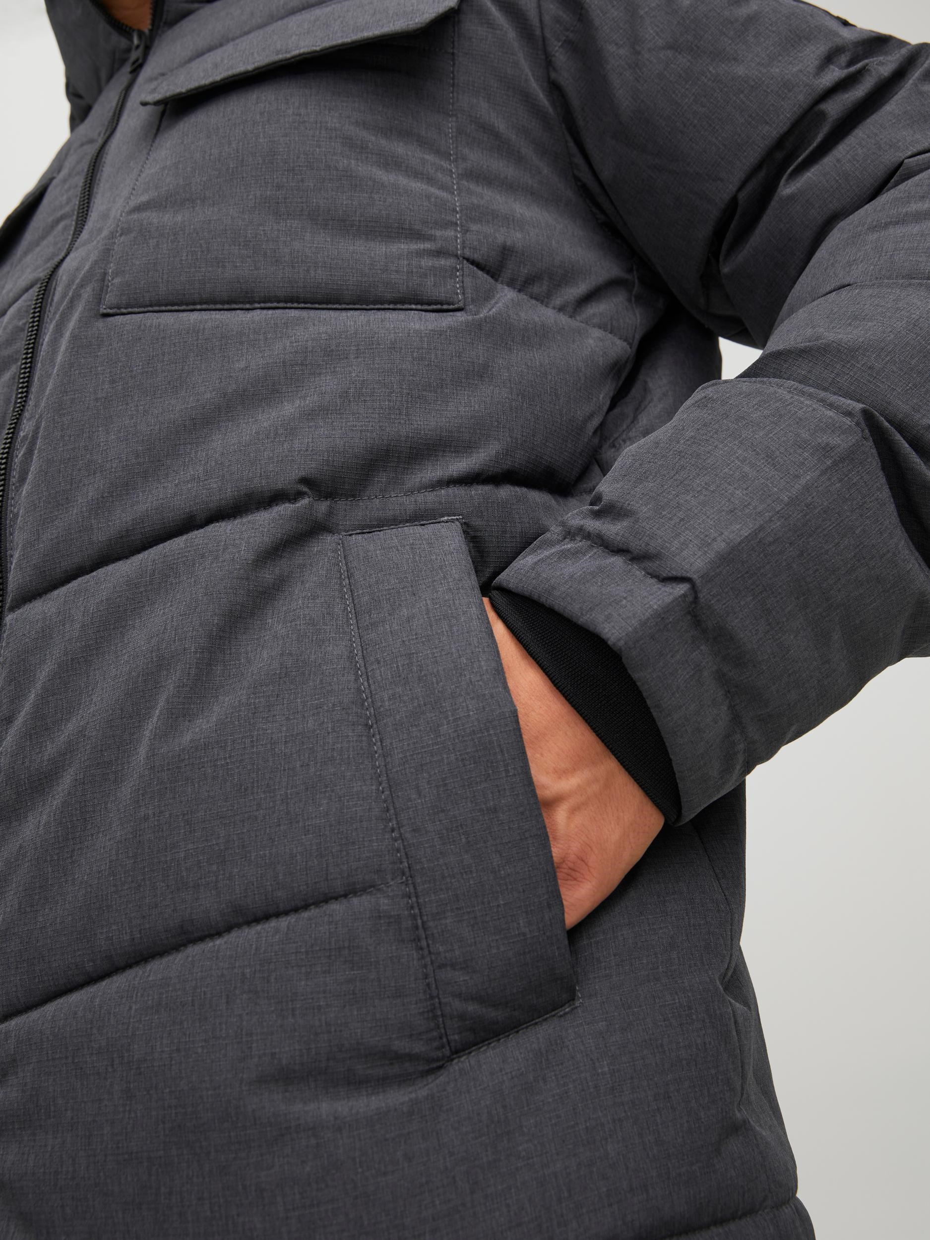 Jack Jones Erkek Ceket 12212233 Dark Grey Melange