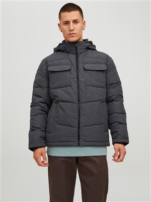 Jack Jones Erkek Ceket 12212233 Dark Grey Melange