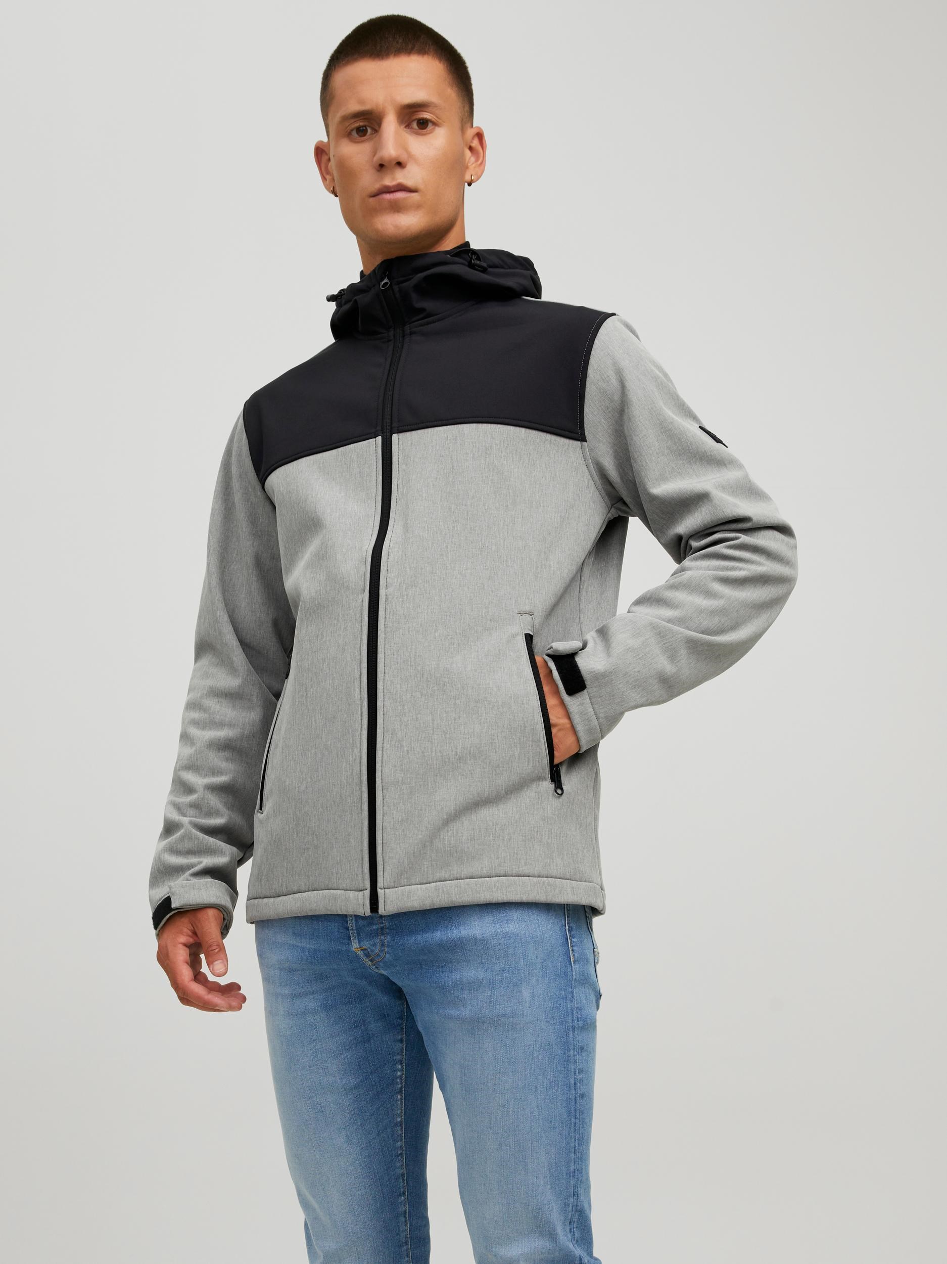 Jack Jones Erkek Ceket 12212363 Light Grey Melange