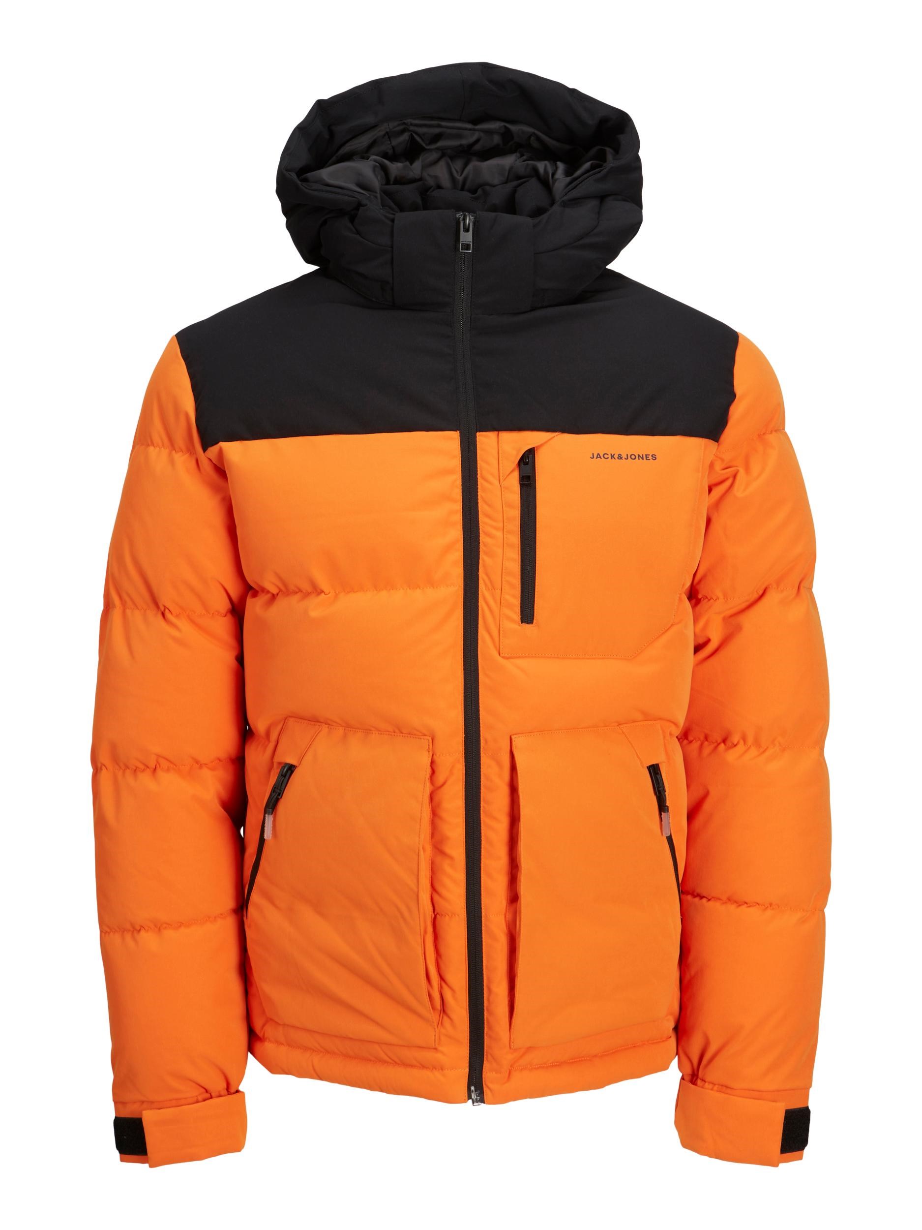 Jack Jones Erkek Ceket 12214648 Mandarin Orange