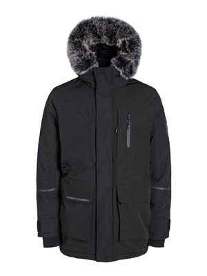Jack Jones Erkek Parka 12215576 Black