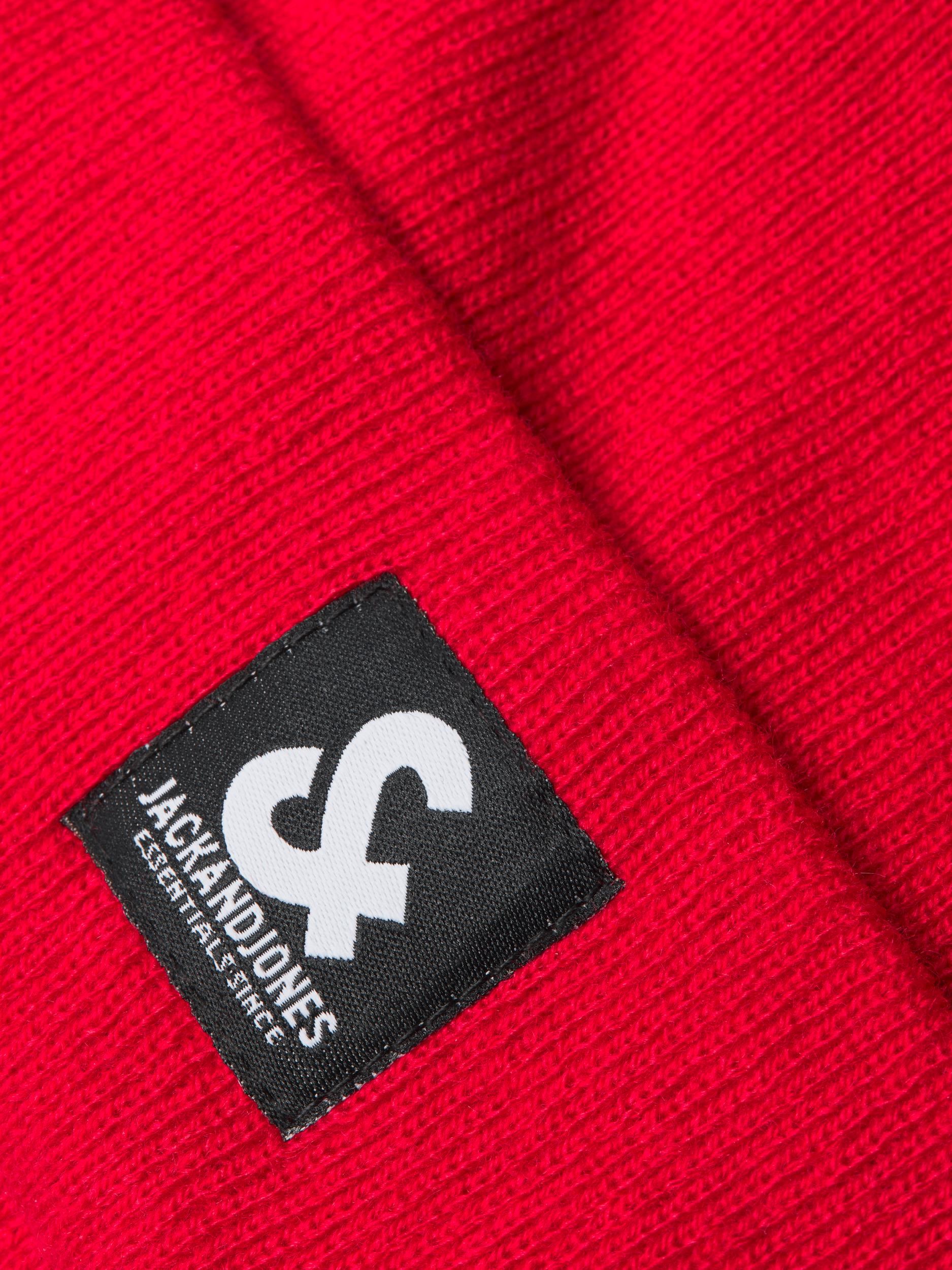 Jack Jones Erkek Bere 12215849 True Red