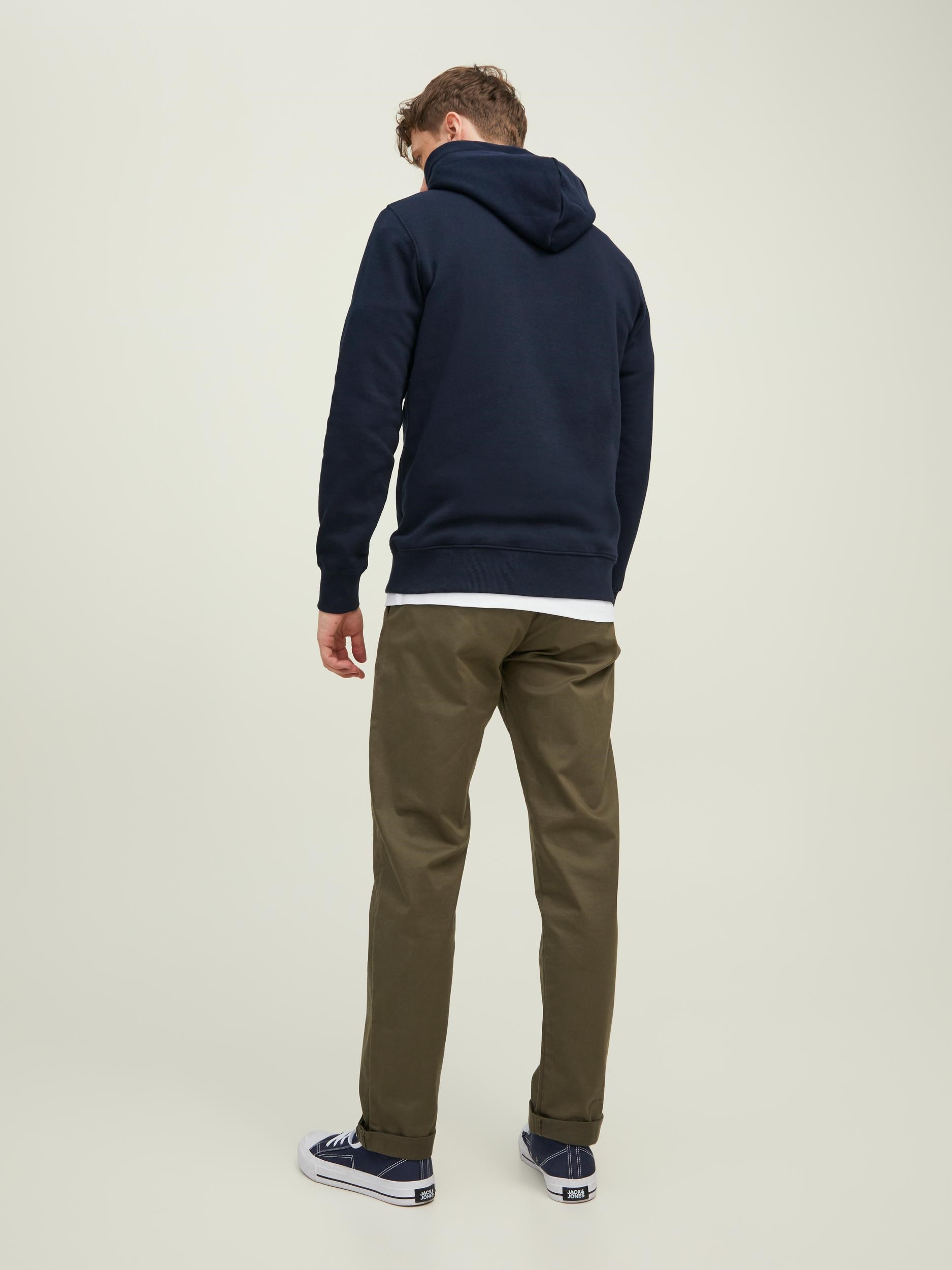 Jack Jones Erkek S-Shirt 12216055 Navy Blazer