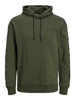 Jack Jones Erkek S-Shirt 12216279 Forest Night