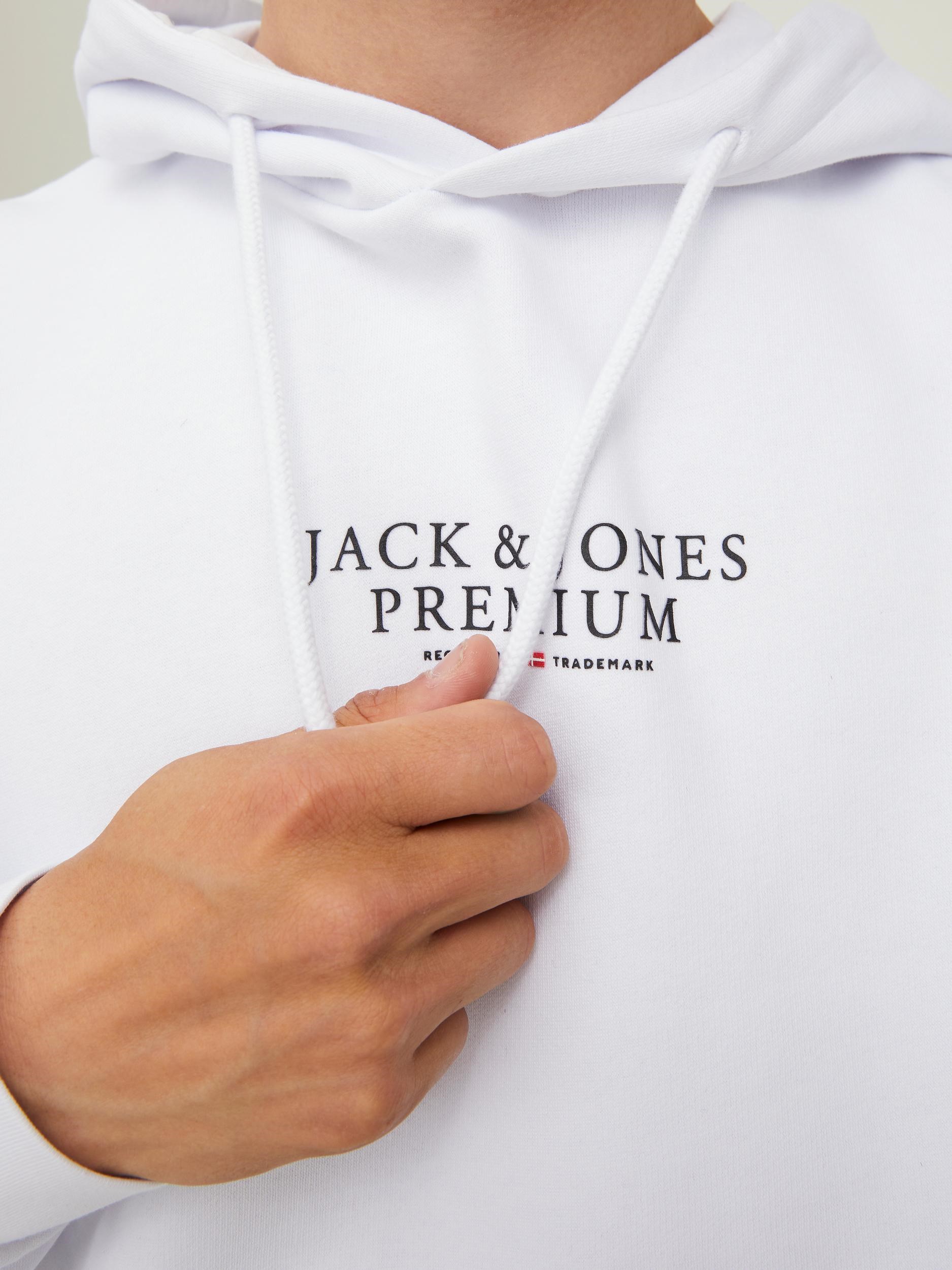 Jack Jones Erkek S-Shirt 12216335 White
