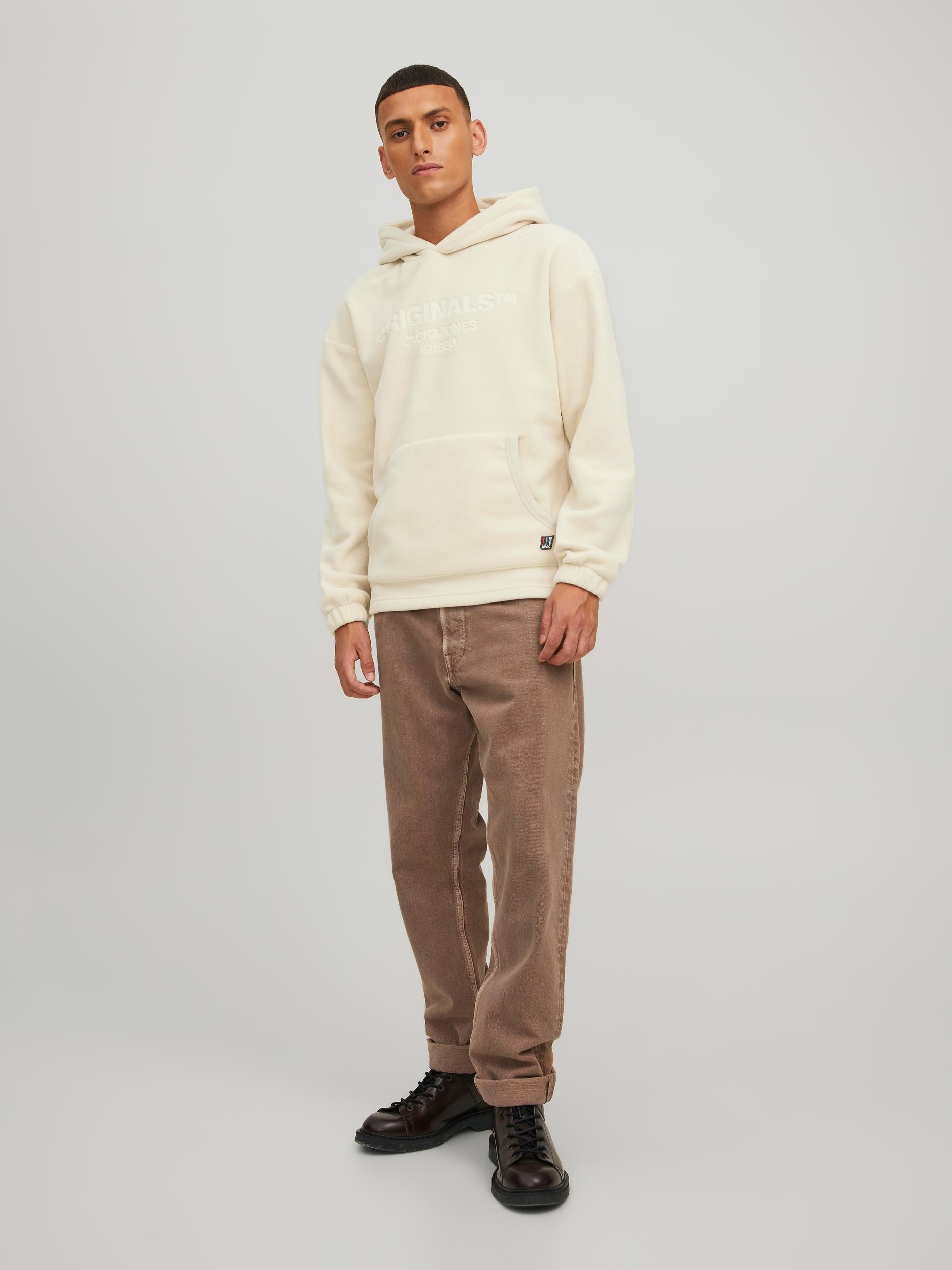 Jack Jones Erkek S-Shirt 12216573 Moonbeam
