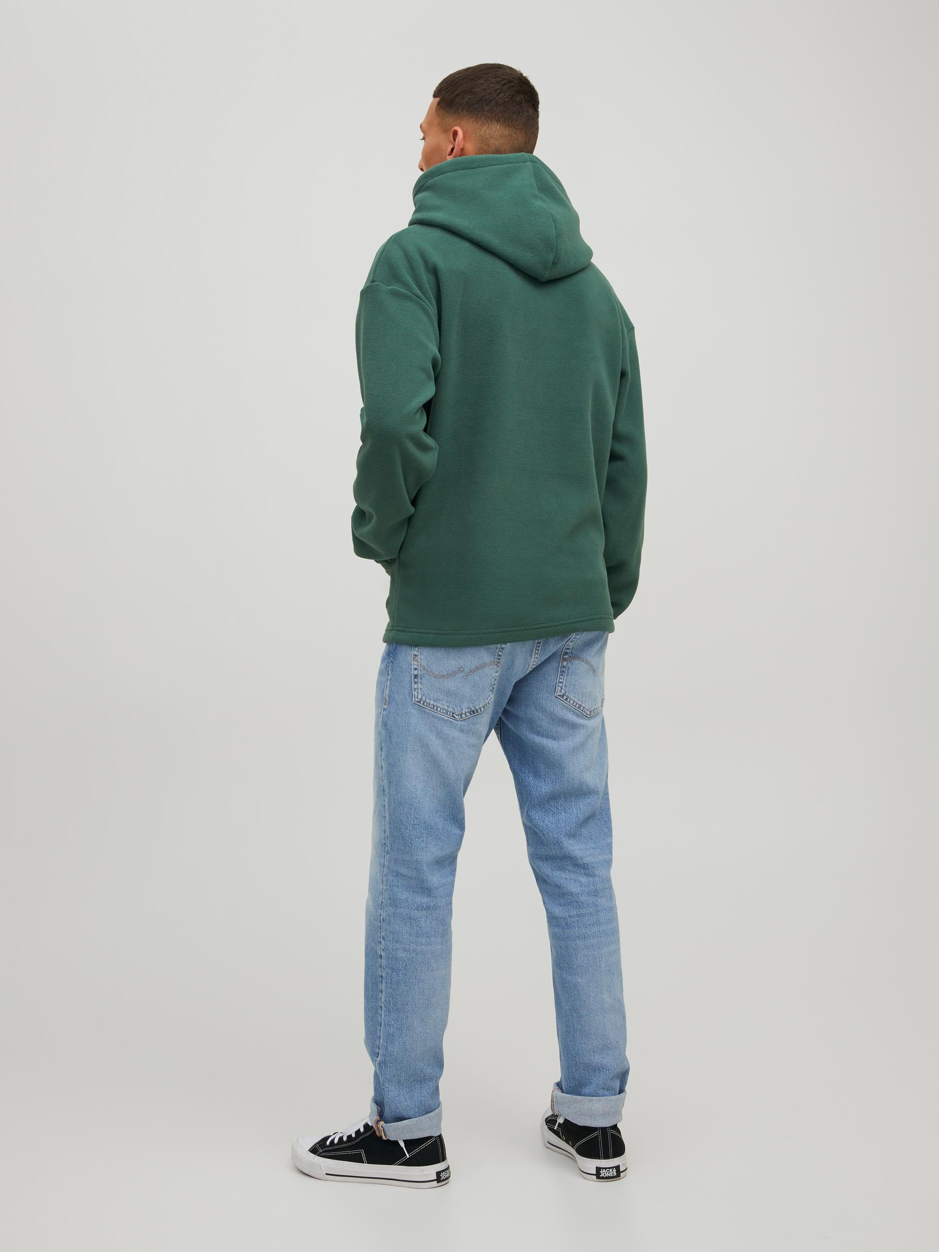 Jack Jones Erkek S-Shirt 12216573 Trekking Green