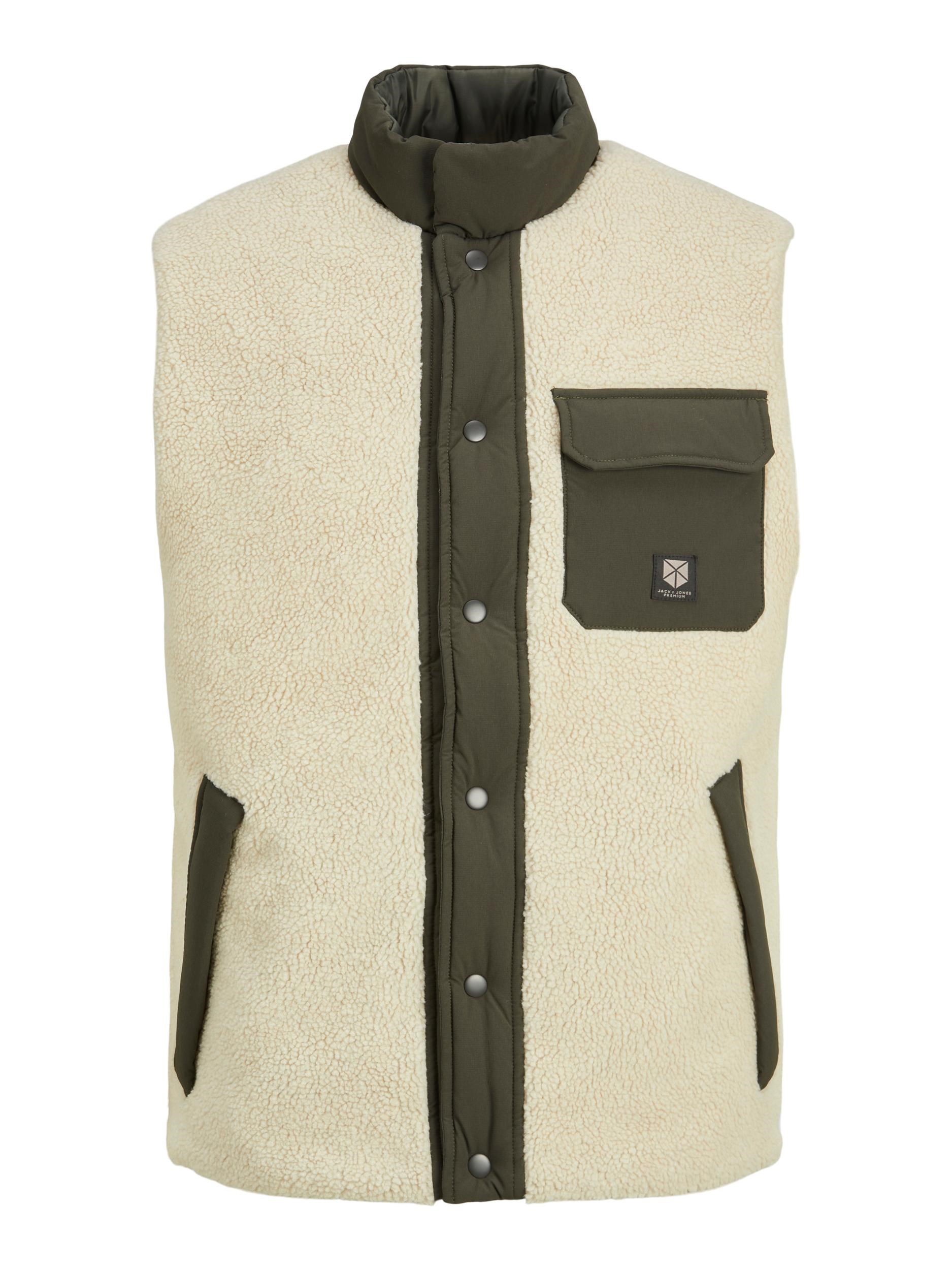 Jack Jones Erkek Yelek 12216987 Peat