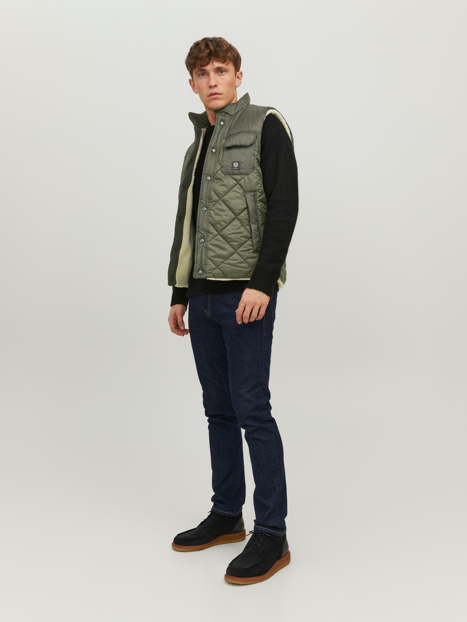 Jack Jones Erkek Yelek 12216987 Peat
