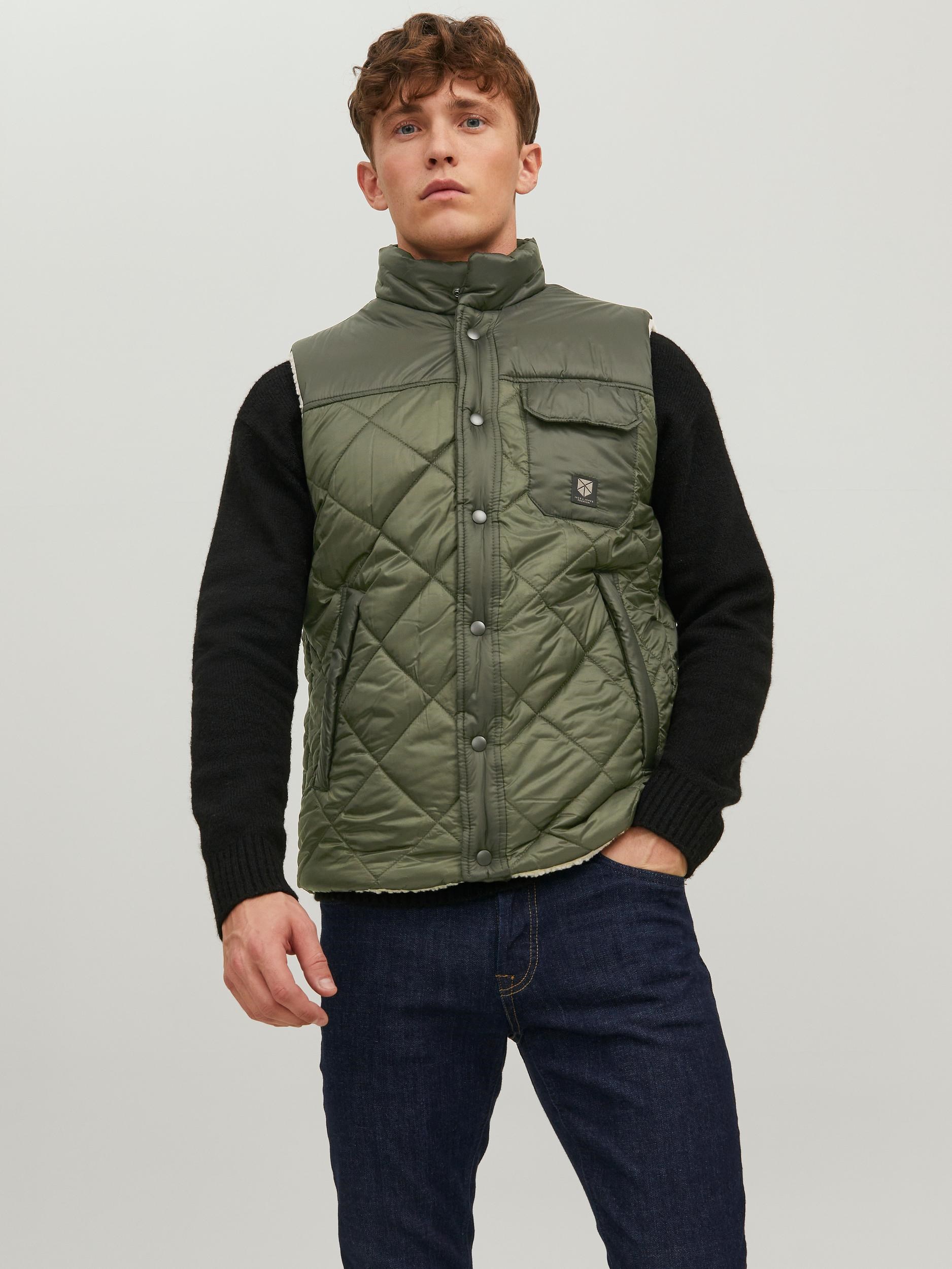Jack Jones Erkek Yelek 12216987 Peat