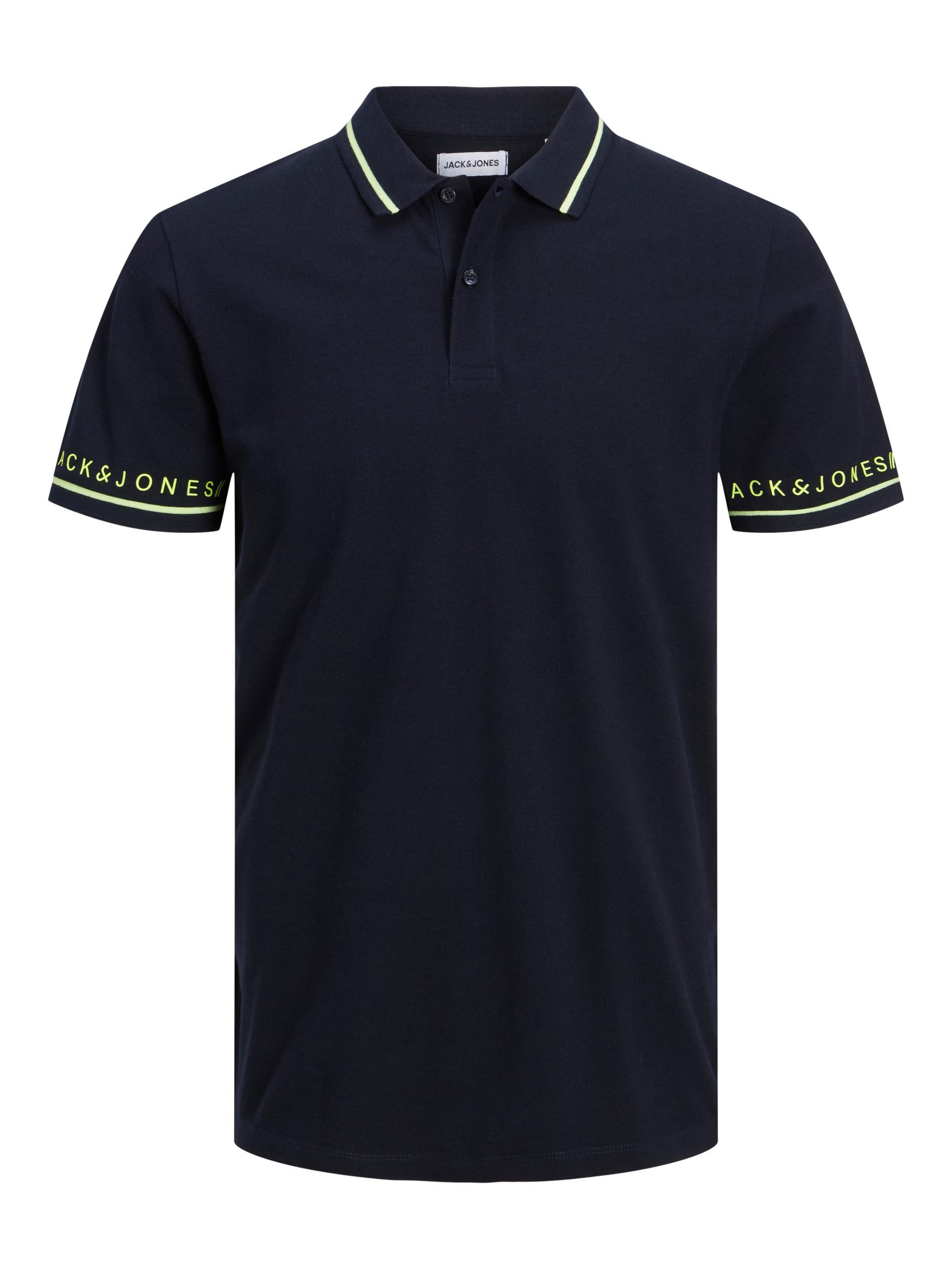 Jack Jones Erkek T-Shirt 12221928 Navy Blazer