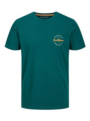 Jack Jones Erkek T-Shirt 12222339 Storm