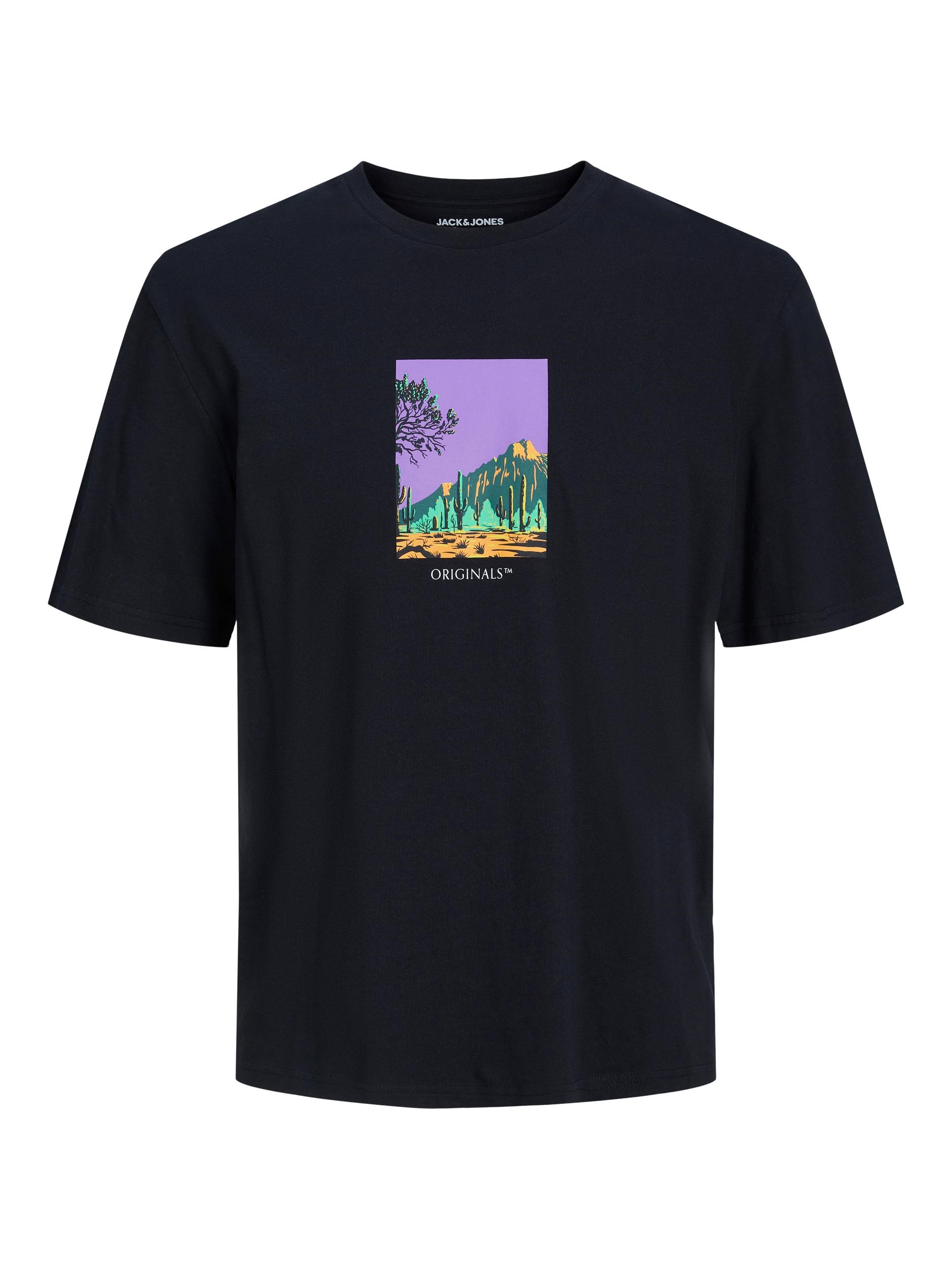Jack Jones Erkek T-Shirt 12230734 Tap Shoe