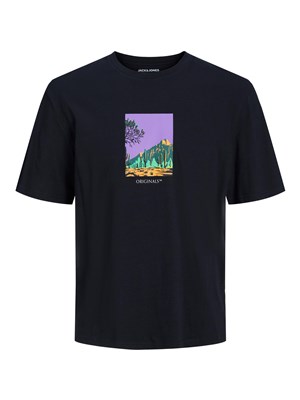 Jack Jones Erkek T-Shirt 12230734 Tap Shoe