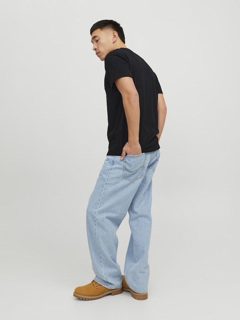 Jack Jones Erkek T-Shirt 12233999 Black