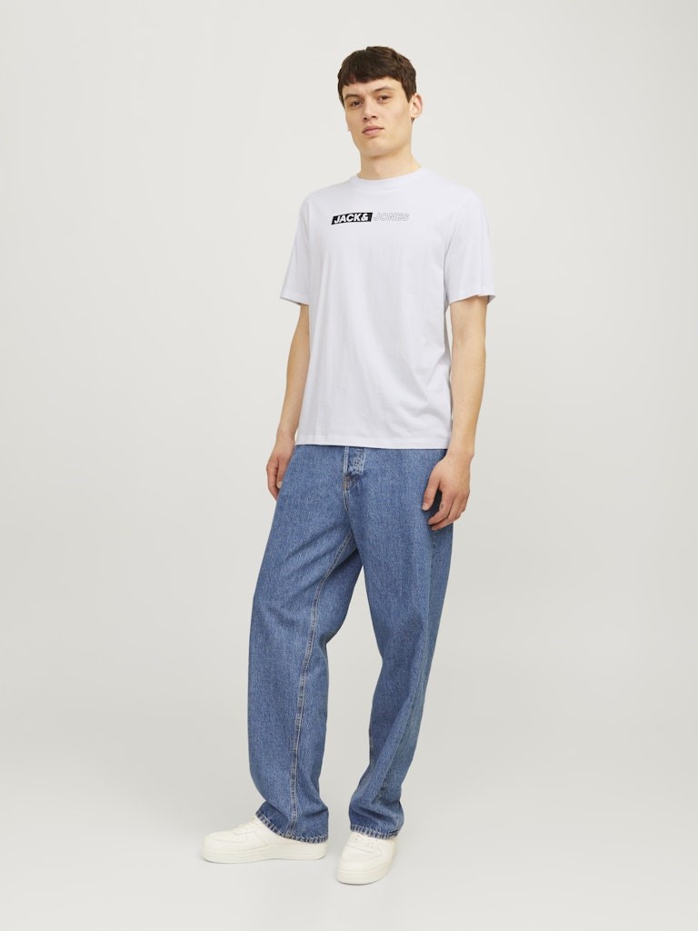 Jack Jones Erkek T-Shirt 12233999 White