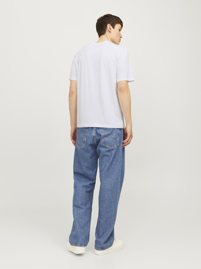 Jack Jones Erkek T-Shirt 12233999 White