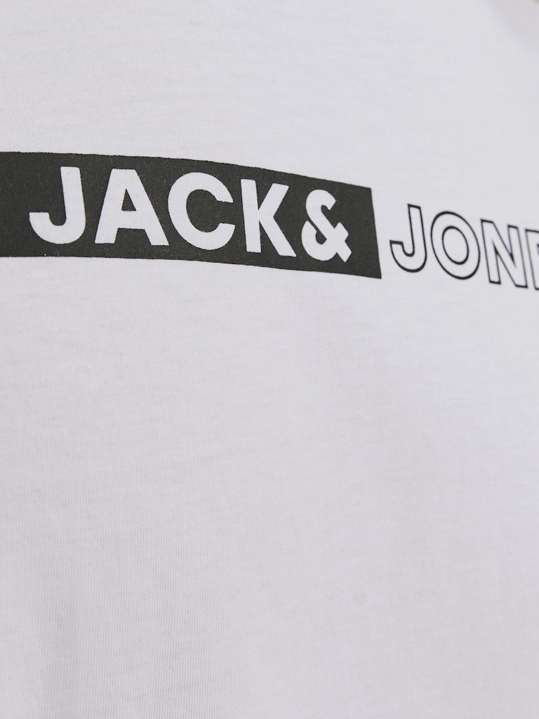 Jack Jones Erkek T-Shirt 12233999 White