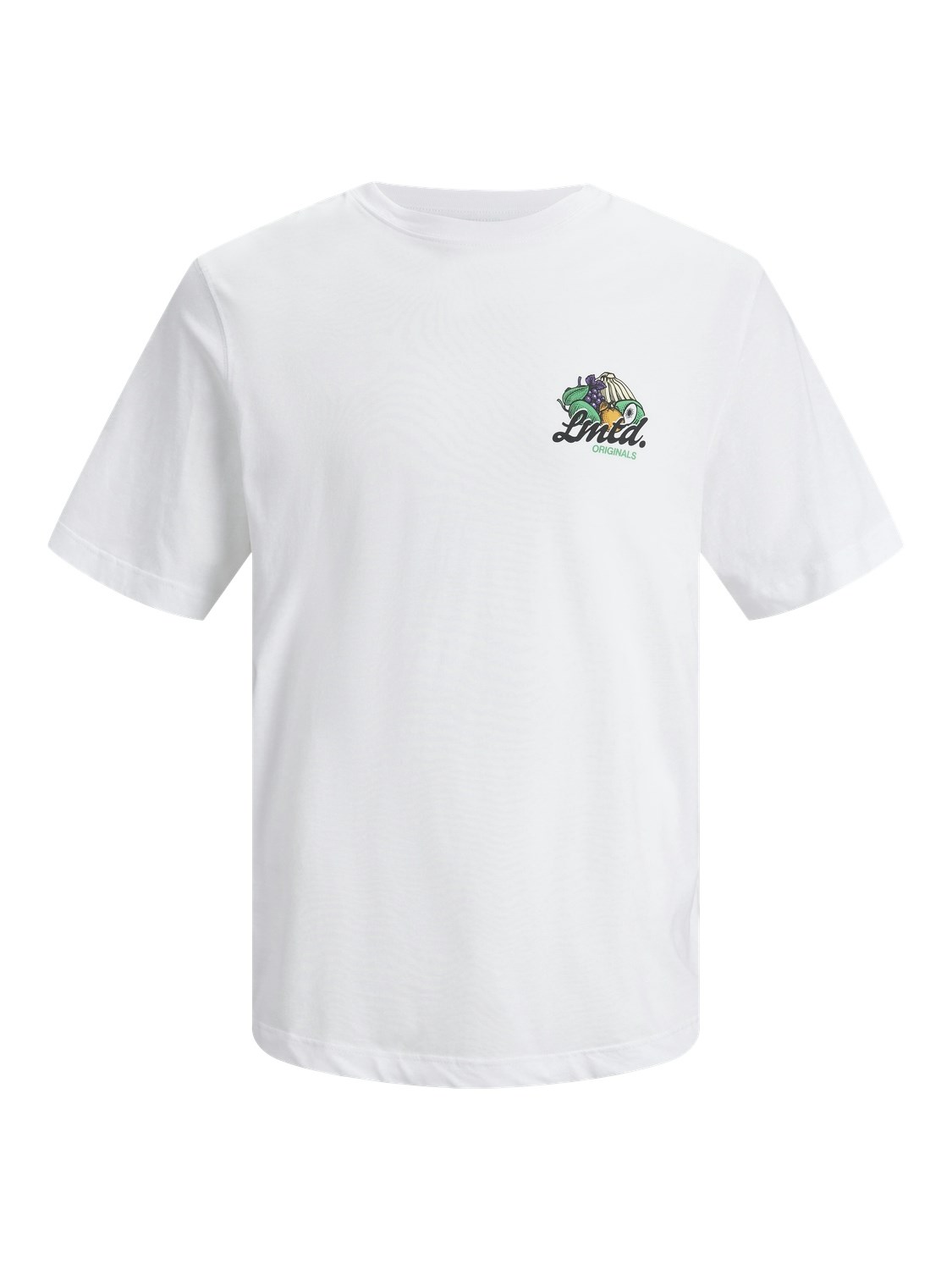 Jack Jones Erkek T-Shirt 12235304 Bright White
