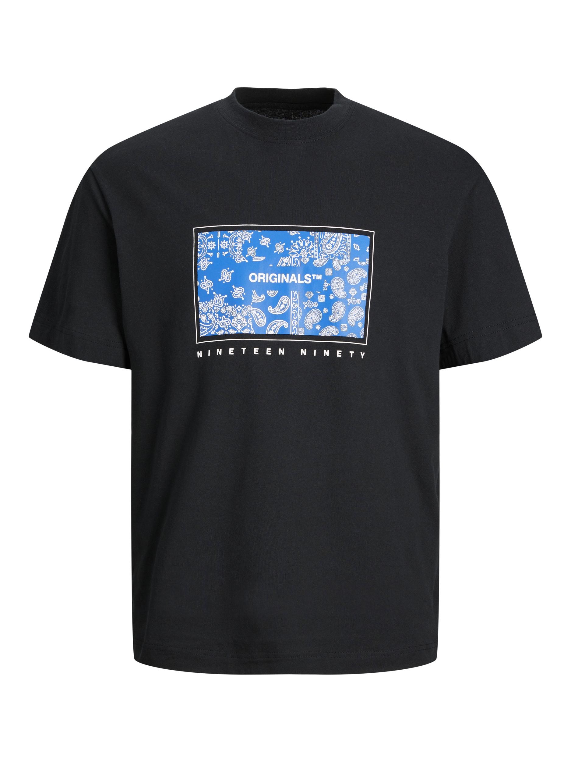 Jack Jones Erkek T-Shirt 12235738 Tap Shoe