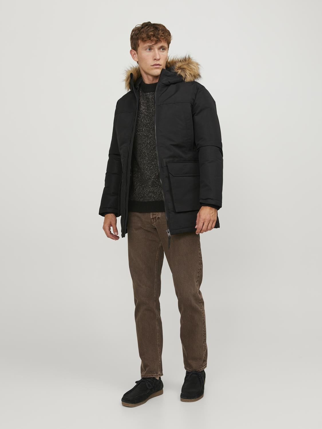 Jack Jones Erkek Ceket 12235858 Black