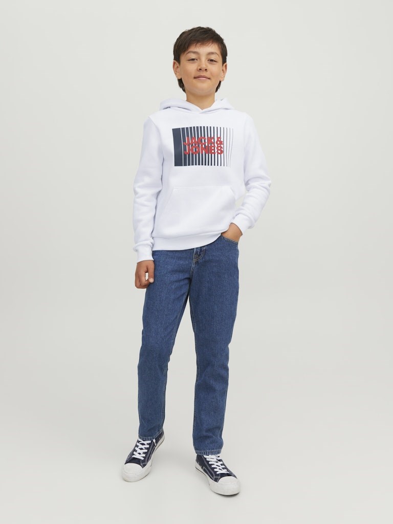 Jack Jones Erkek Çocuk S-Shirt 12237459 White