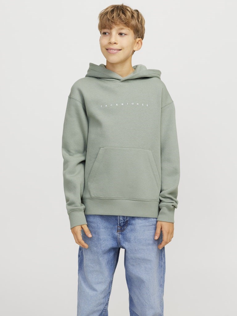Jack Jones Erkek Çocuk S-Shirt 12237468 Iceberg Green