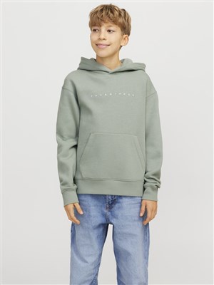 Jack Jones Erkek Çocuk S-Shirt 12237468 Iceberg Green