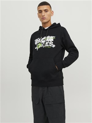 Jack Jones Erkek S-Shirt 12240214 Black