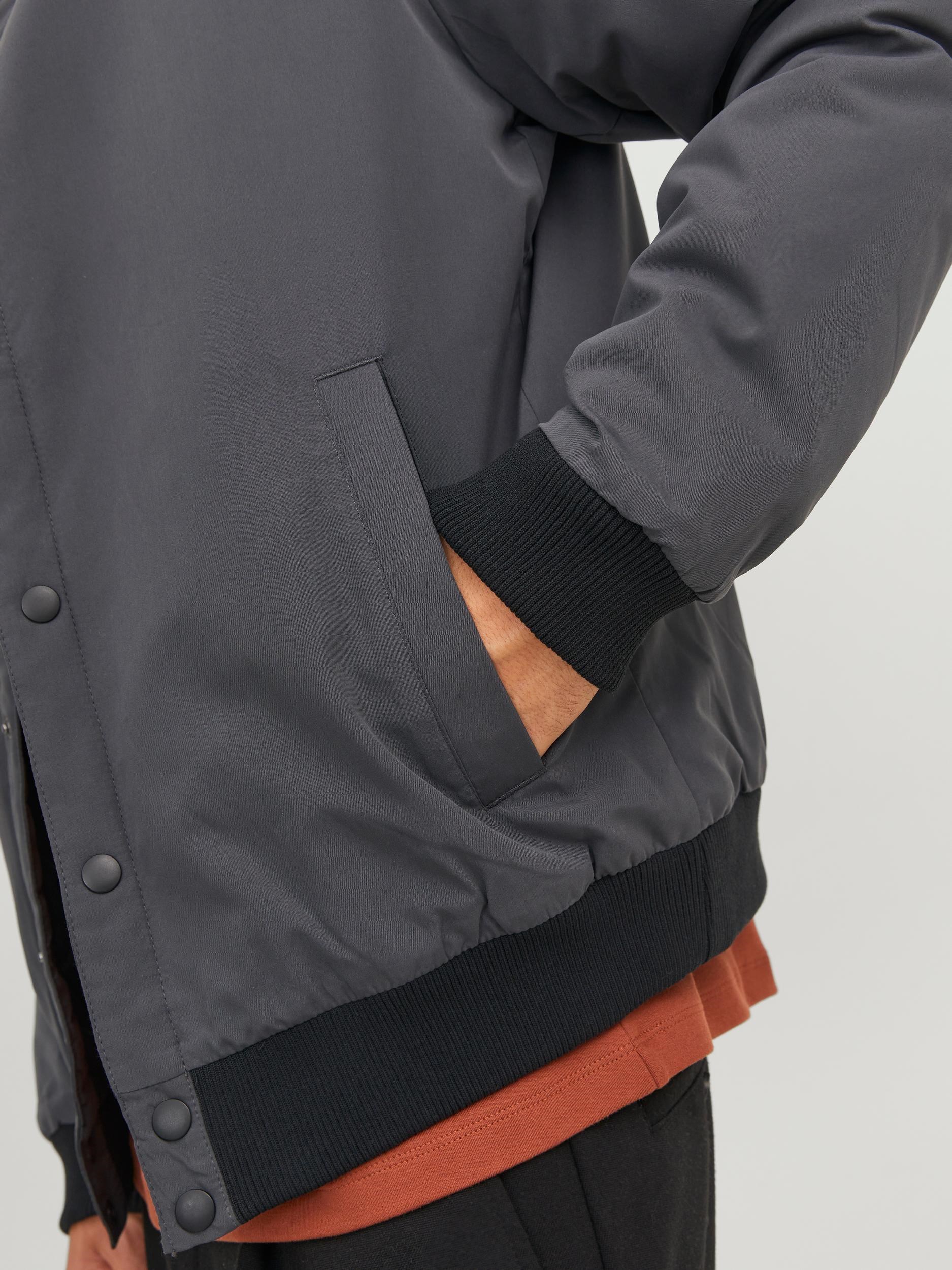 Jack Jones Erkek Ceket 12243232 Asphalt