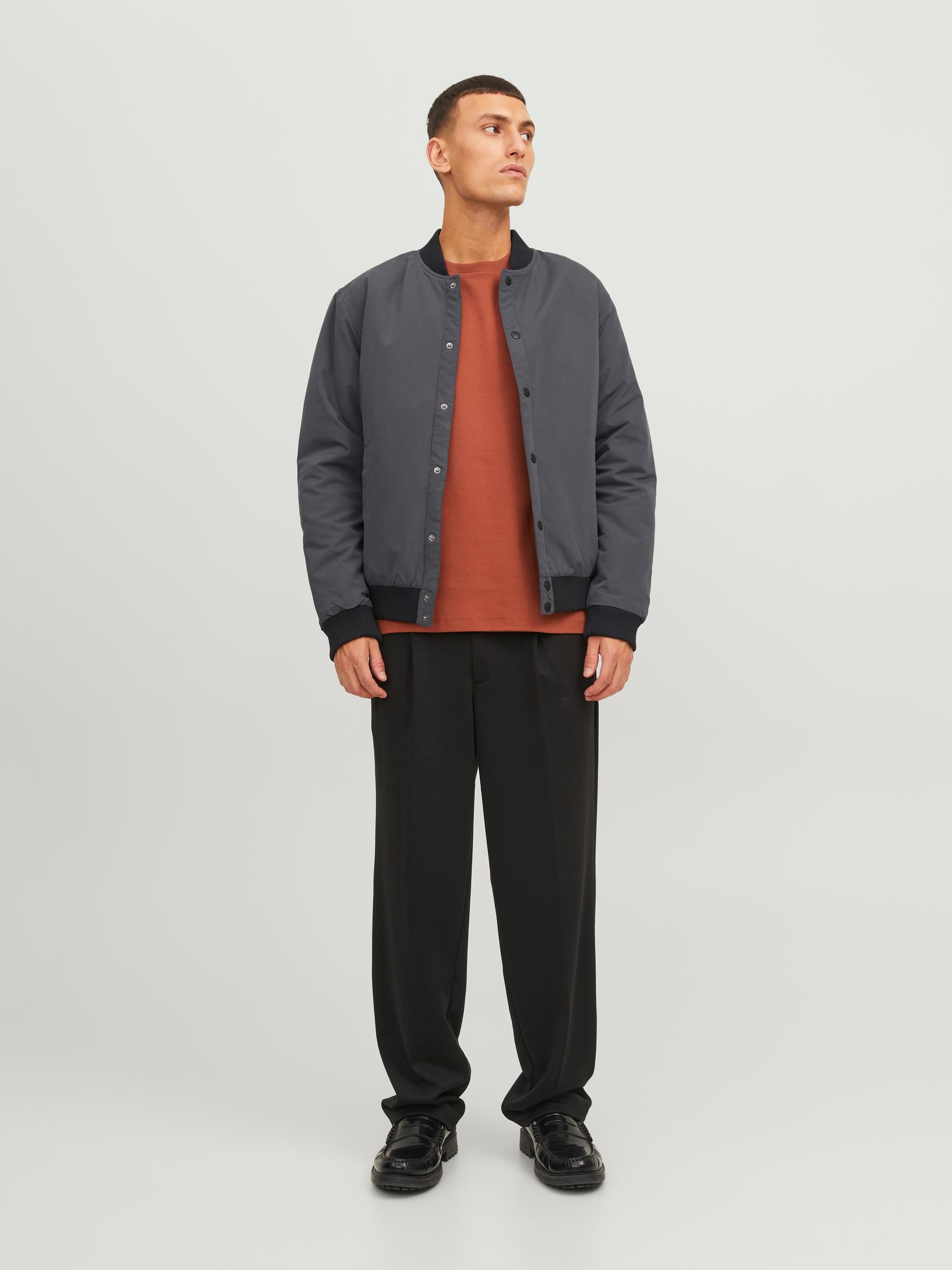 Jack Jones Erkek Ceket 12243232 Asphalt