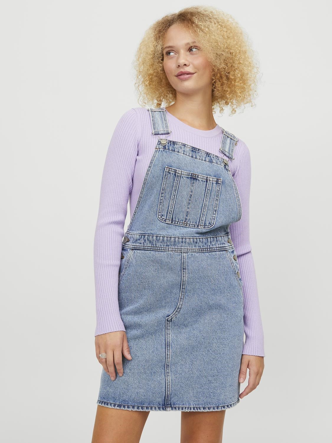 JJXX Kadın Elbise 12247921 Medium Blue Denim