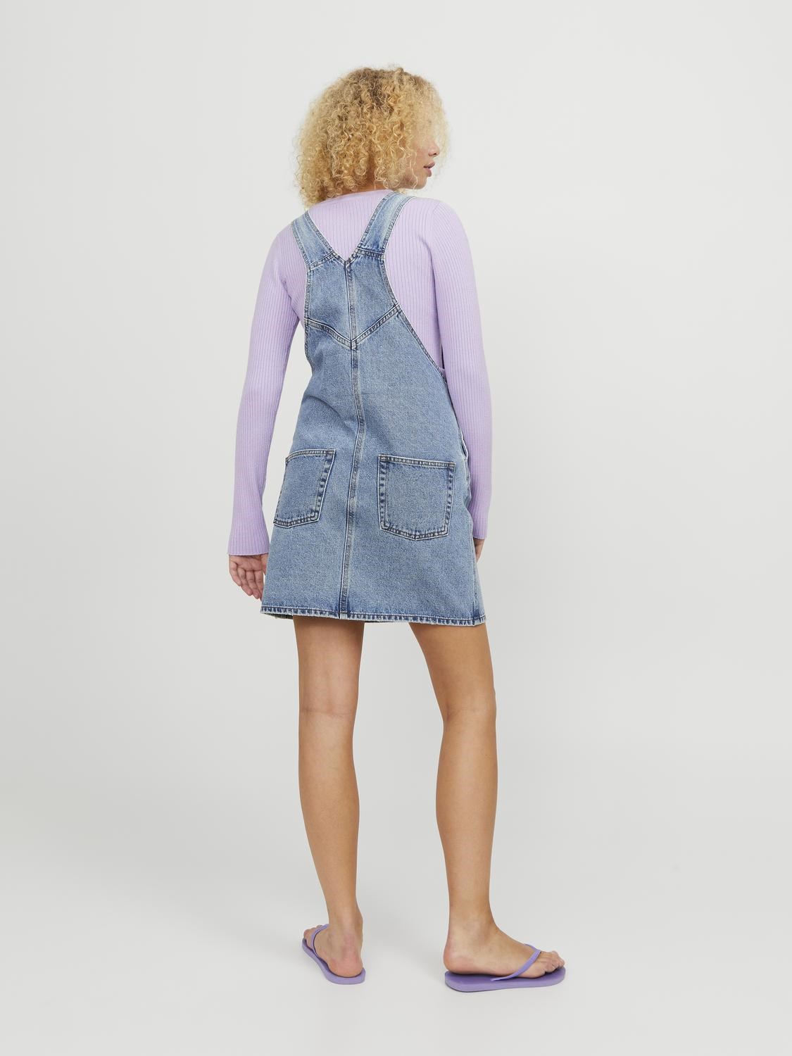 JJXX Kadın Elbise 12247921 Medium Blue Denim