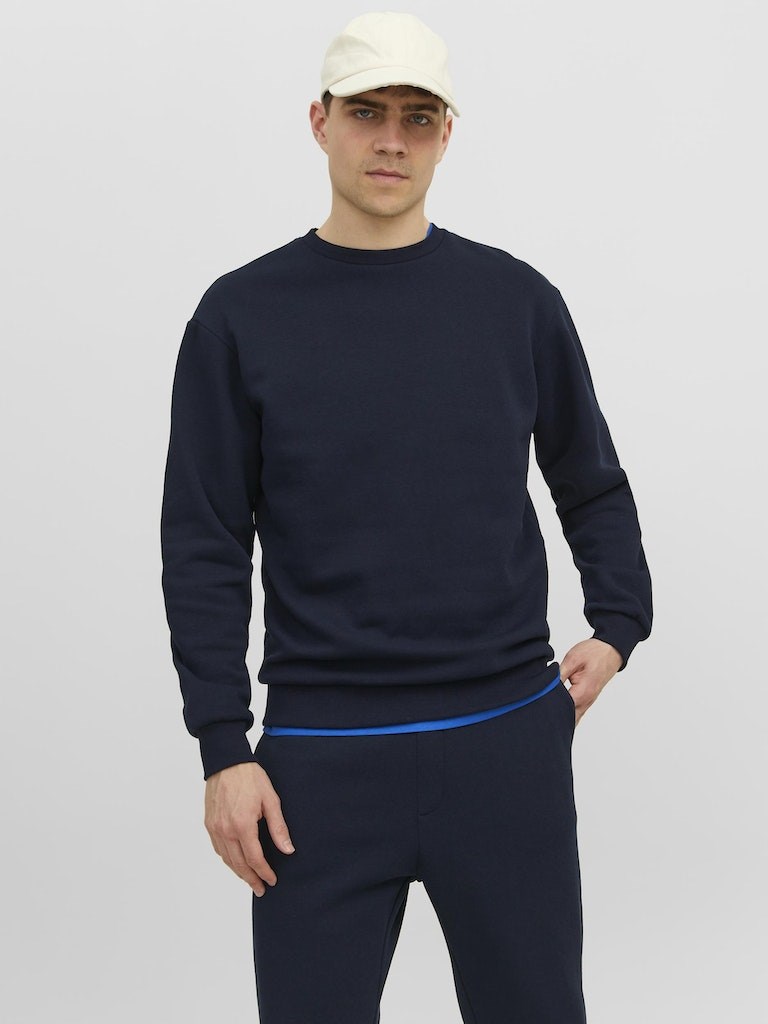 Jack Jones Erkek S-Shirt 12249341 Navy Blazer