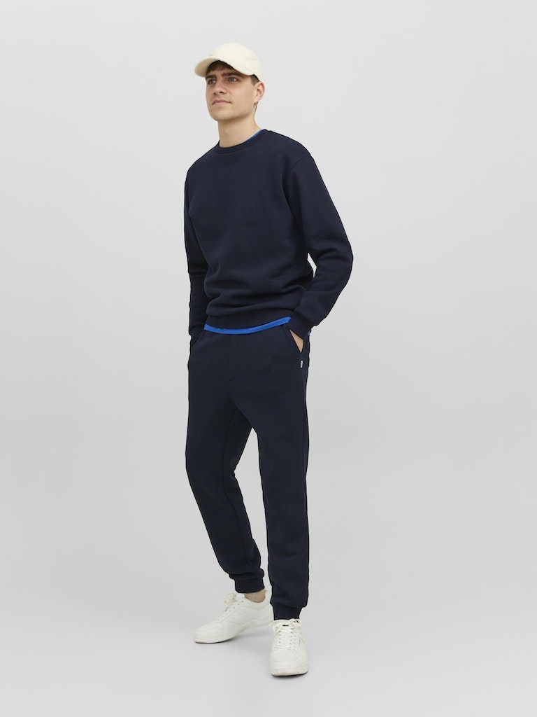 Jack Jones Erkek S-Shirt 12249341 Navy Blazer