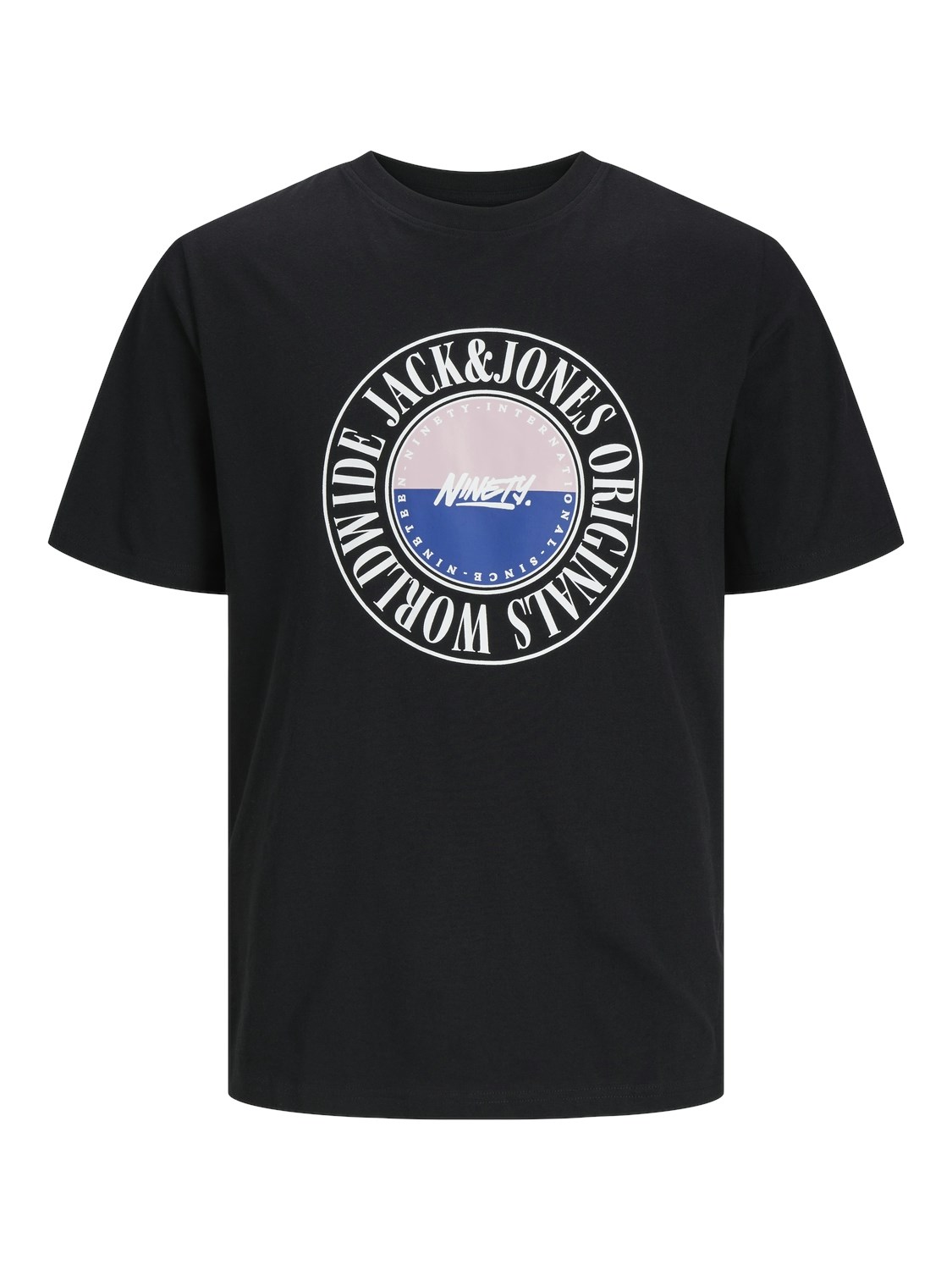 Jack Jones Erkek T-Shirt 12250411 Black