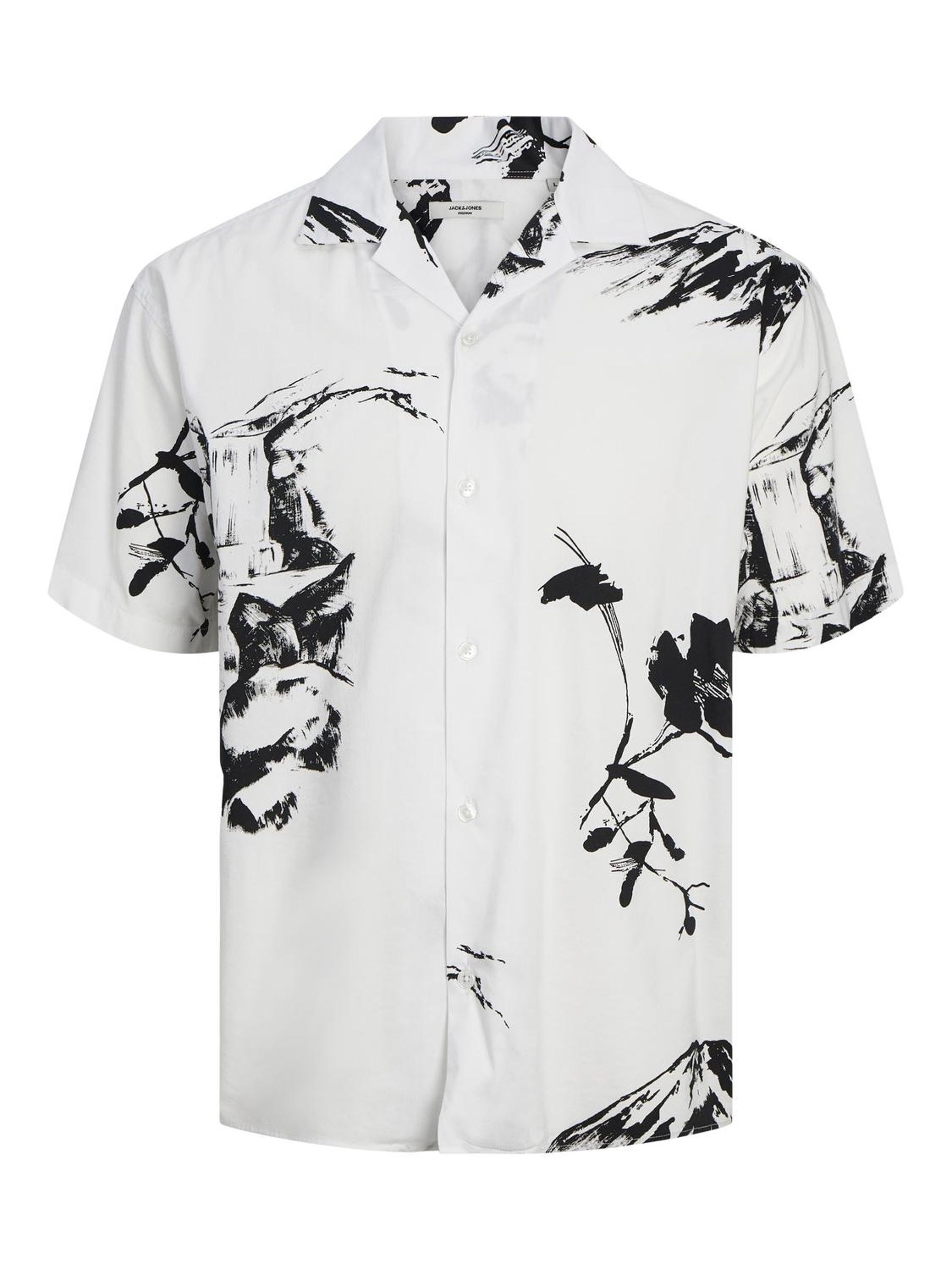Jack Jones Erkek Gömlek 12252948 Bright White