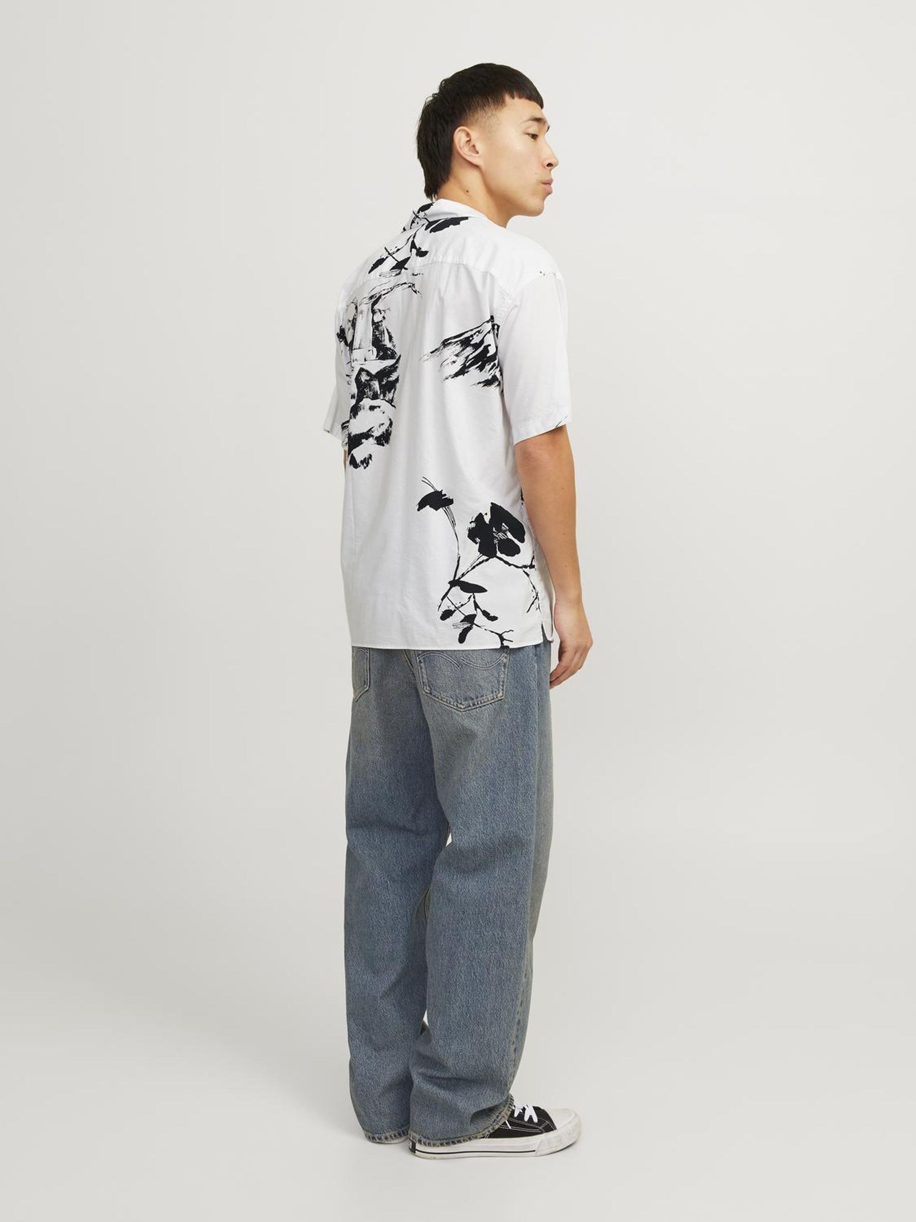 Jack Jones Erkek Gömlek 12252948 Bright White