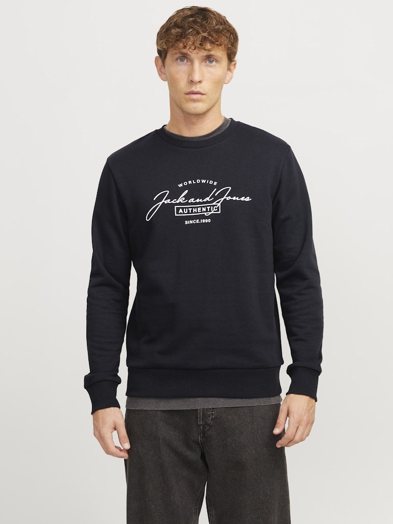 Jack Jones Erkek S-Shirt 12256837 Black