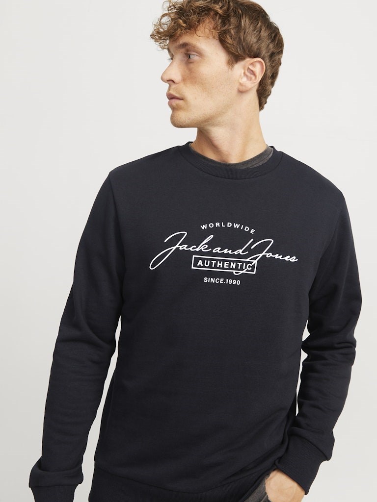 Jack Jones Erkek S-Shirt 12256837 Black