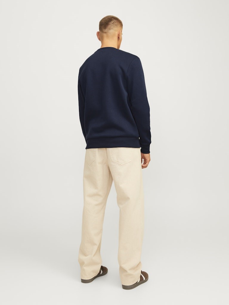 Jack Jones Erkek S-Shirt 12256837 Navy Blazer