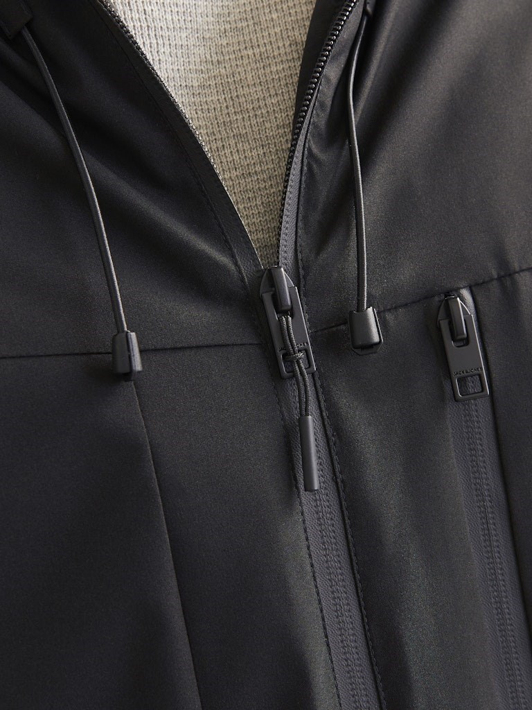 Jack Jones Erkek Parka 12256884 Black