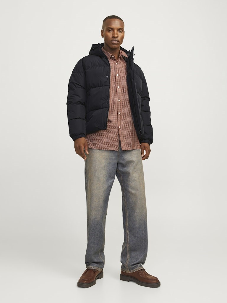 Jack Jones Erkek Mont 12256974 Black