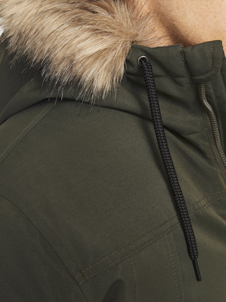 Jack Jones Erkek Parka 12258406 Rosin