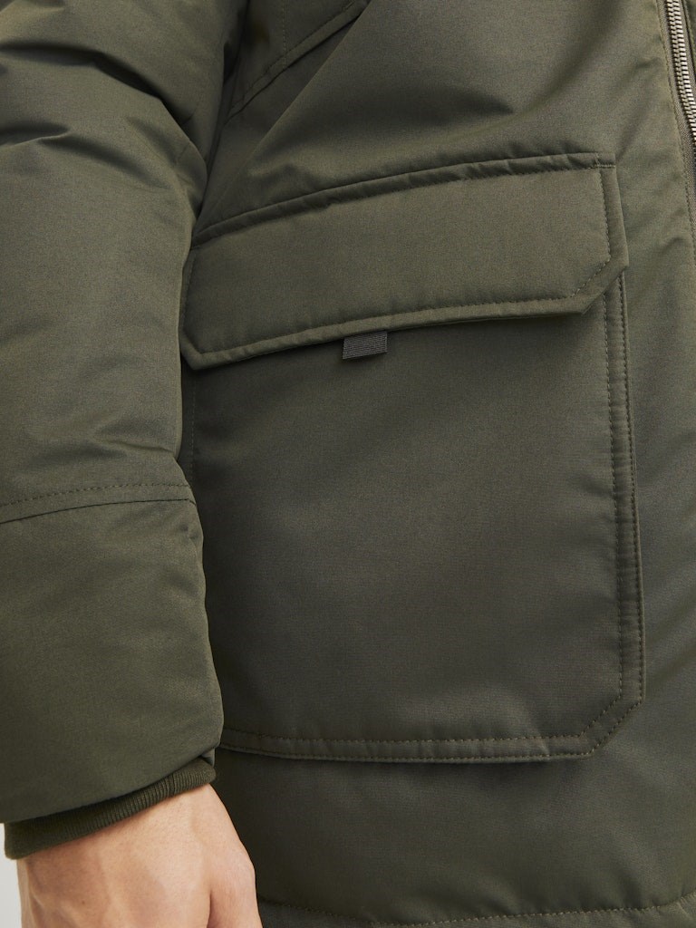 Jack Jones Erkek Parka 12258406 Rosin