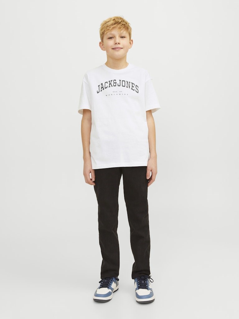 Jack Jones Erkek Çocuk T-Shirt 12258924 White