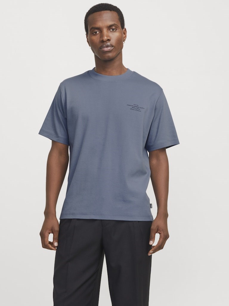 Jack Jones Erkek T-Shirt 12259357 Flint Stone