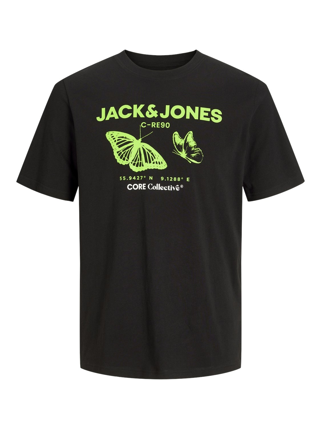Jack Jones Erkek T-Shirt 12259901 Black